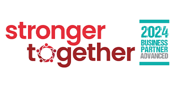 Stronger Together 2024 badge