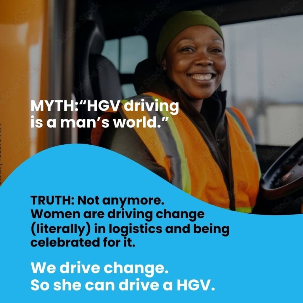 how to become a woman hgv driver
