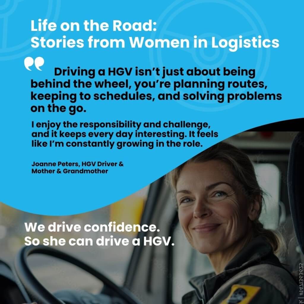 success stories of women hgv drivers