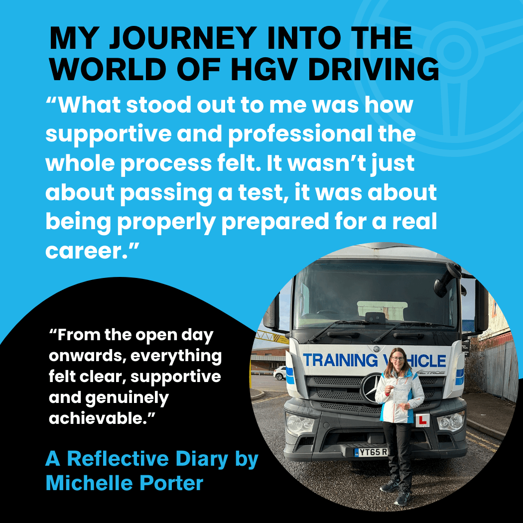 becoming a woman hgv driver